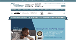 Desktop Screenshot of leesfurnitureonline.com